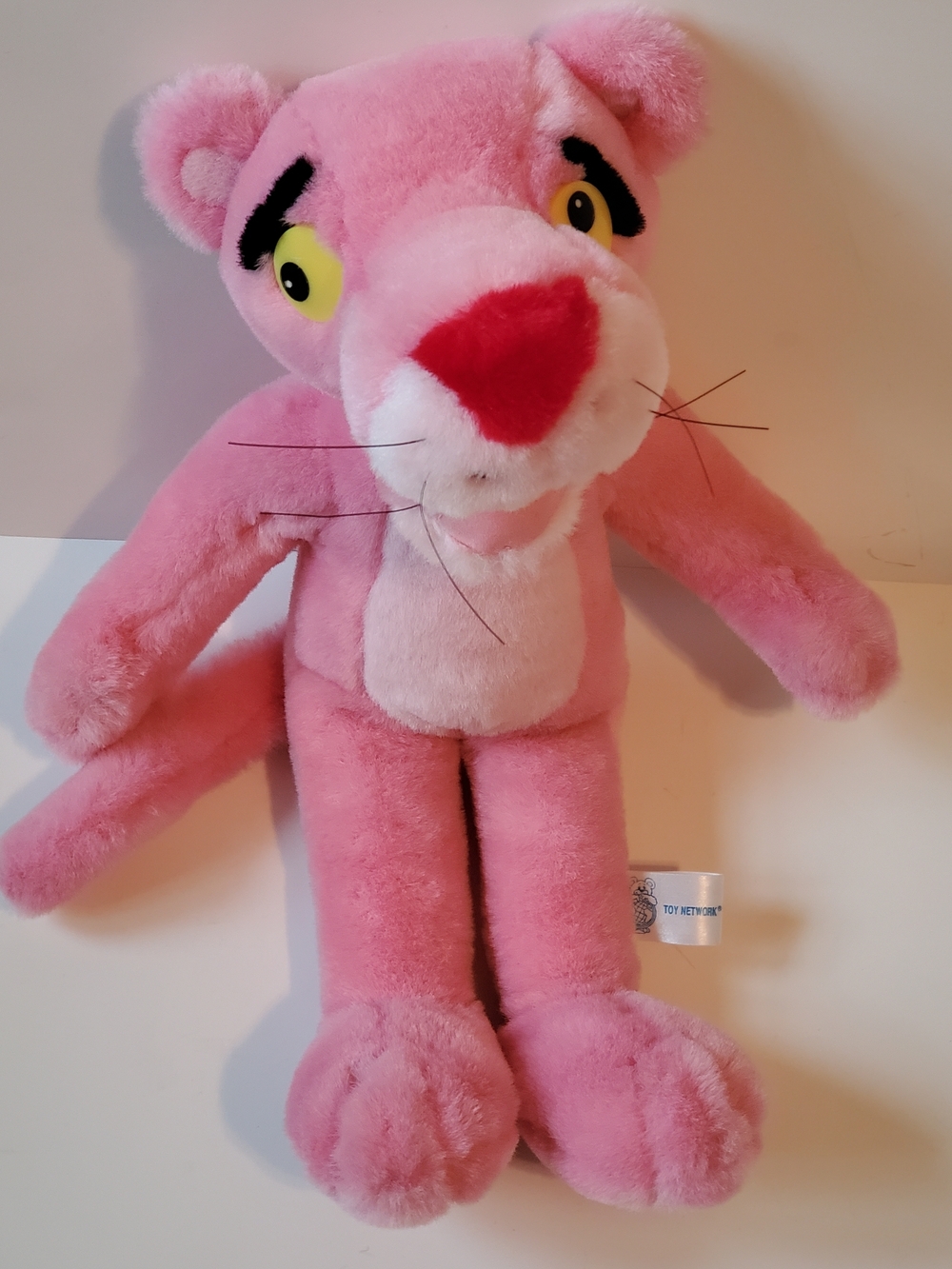 Pink Plush Panther Stuffed Animal Toy